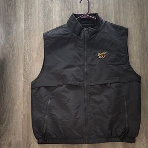 Reversible Magic Hat Black Men's Vest with Logo